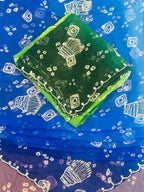 Traditional Bandhani Handwork Saree