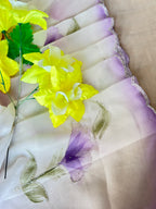 TULIP HANDWORK SAREE