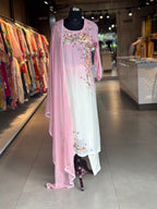 HAND EMBROIDERED STRAIGHT SUIT SET