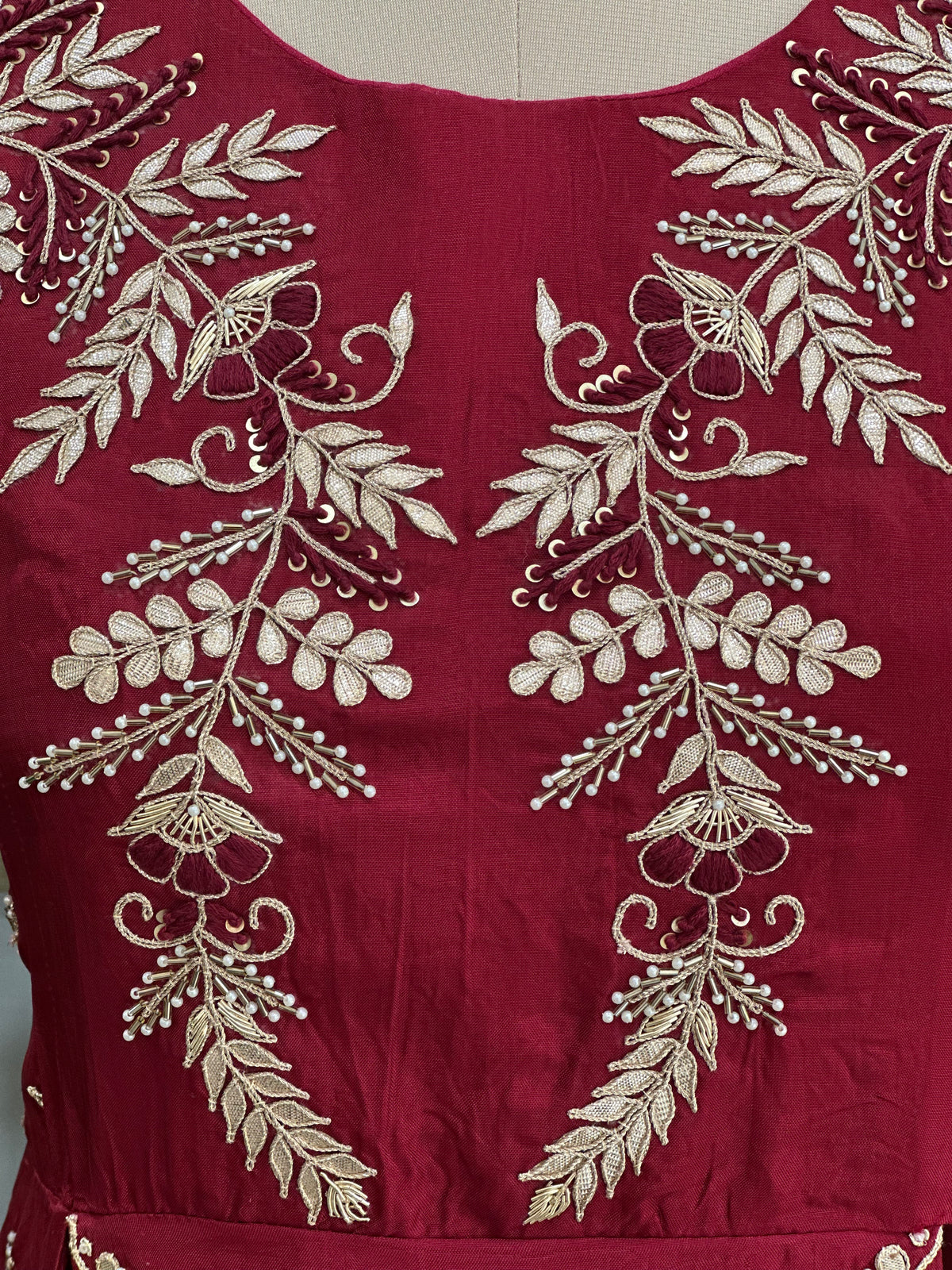 Karwa Chauth Special Royal Handwork Skirt Set