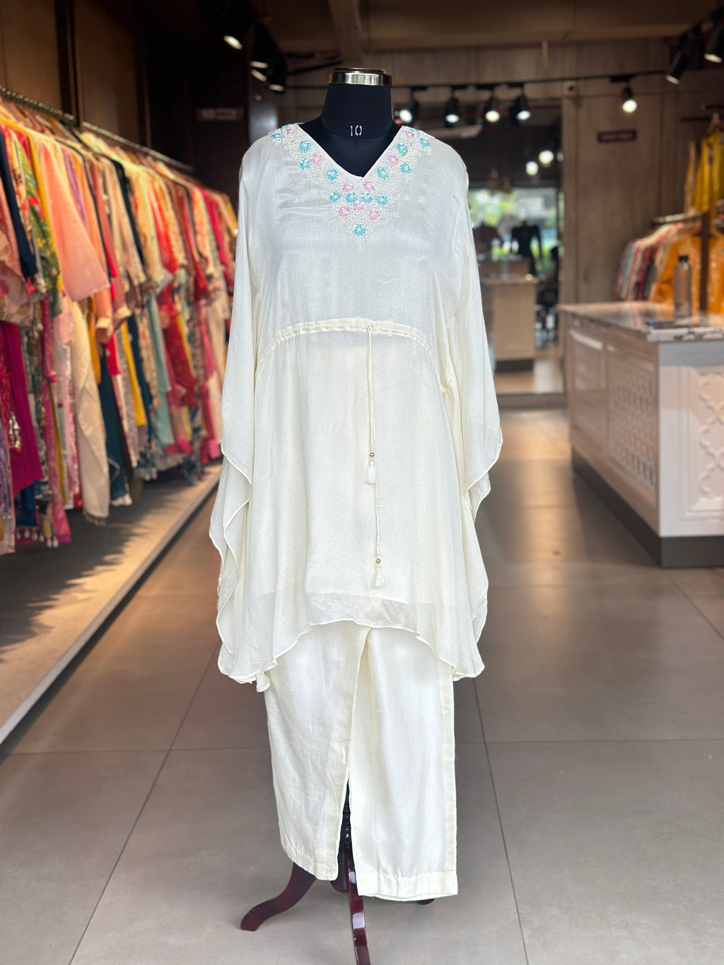 KAFTAN STYLE HANDWORK CO-ORD SET