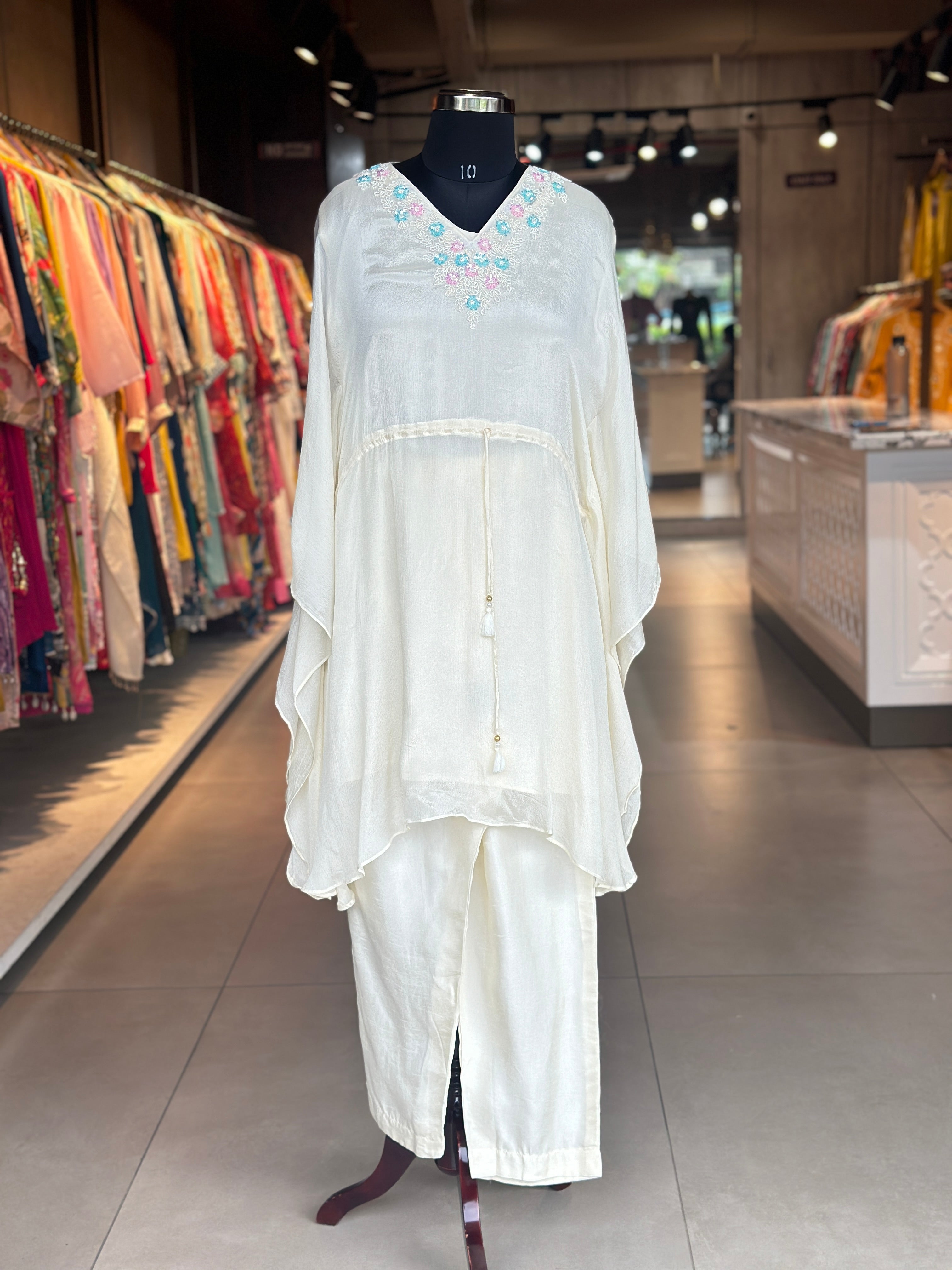 KAFTAN STYLE HANDWORK CO-ORD SET