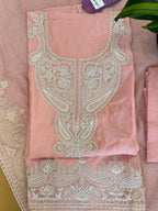 Royal Aari Elegance Unstitched Set