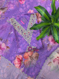 Floral Grace Unstitched Suit Set