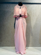 DESIGNER SLIT SKIRT OR CAP SET