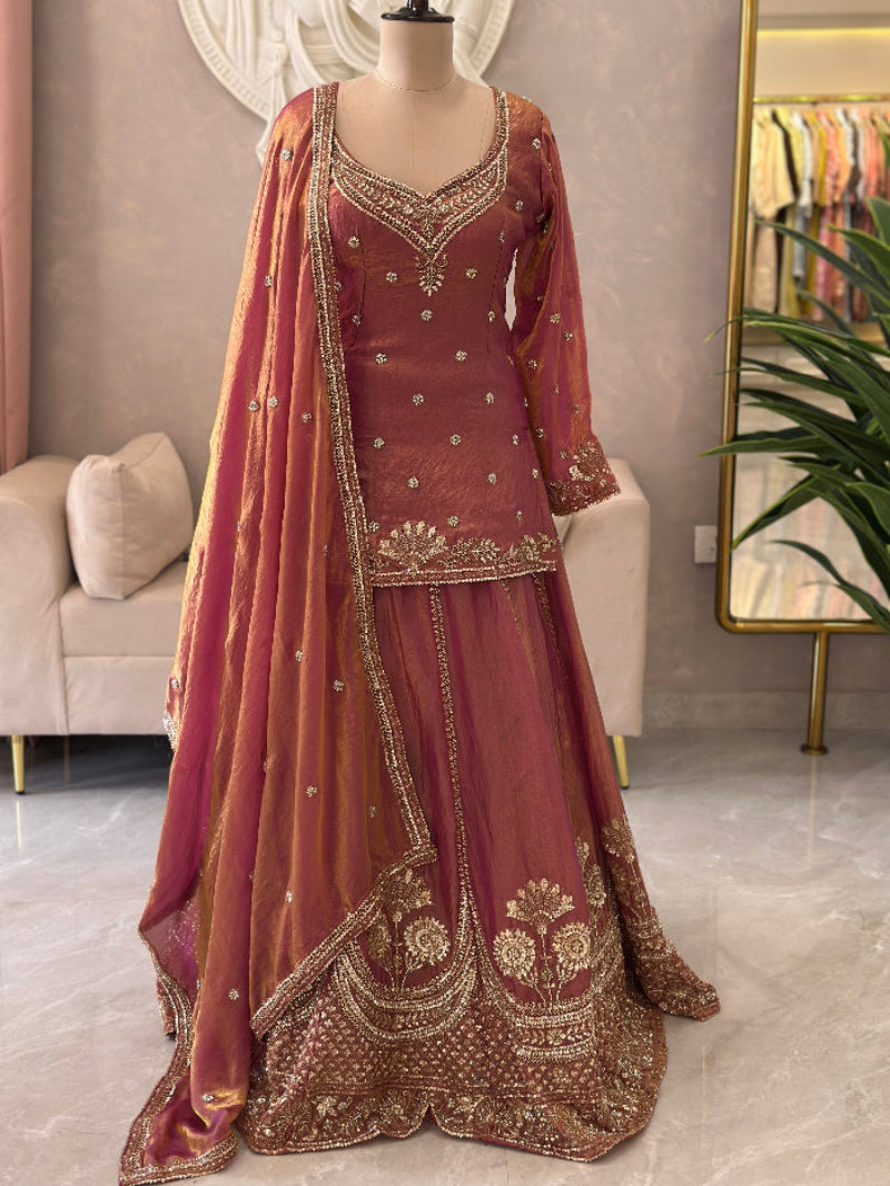 Couture Lehenga with Intricate Handwork
