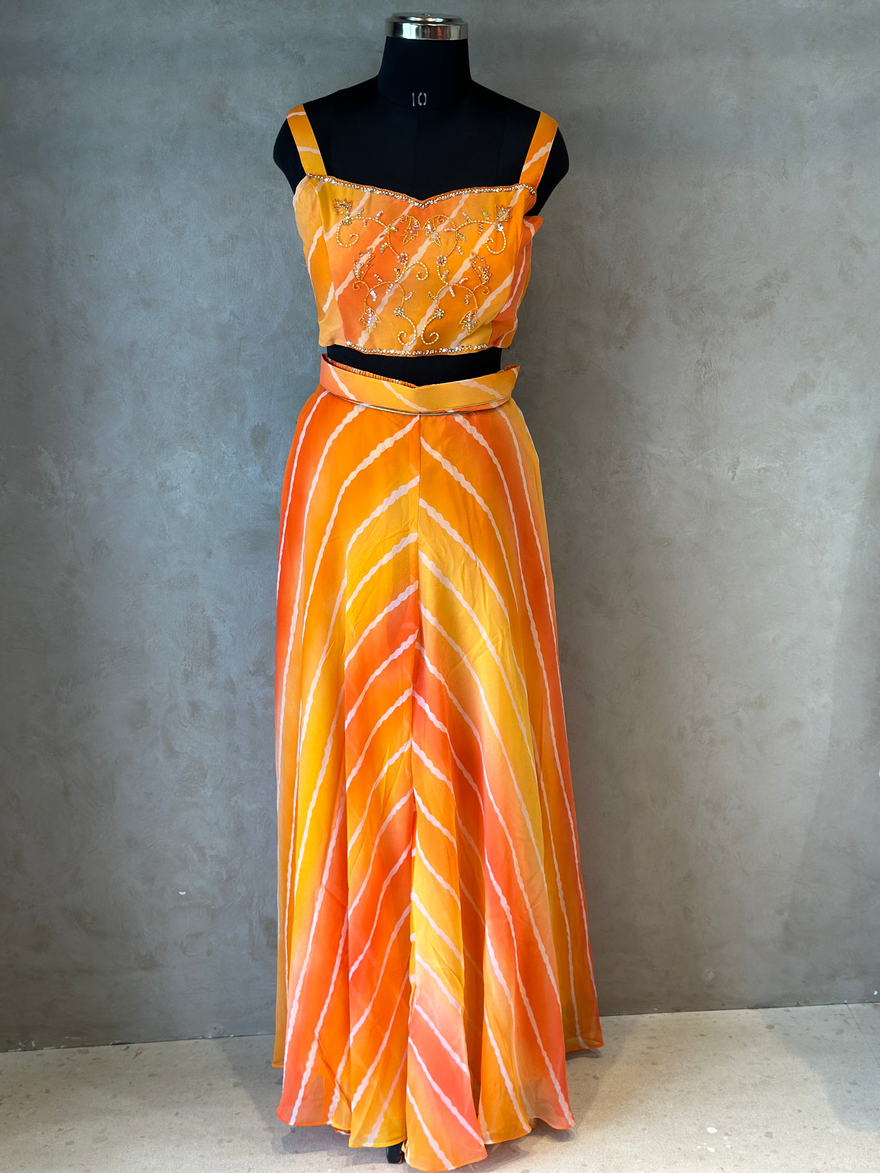 LAHARIYA DESIGNER PLAZO WITH SHURG SET