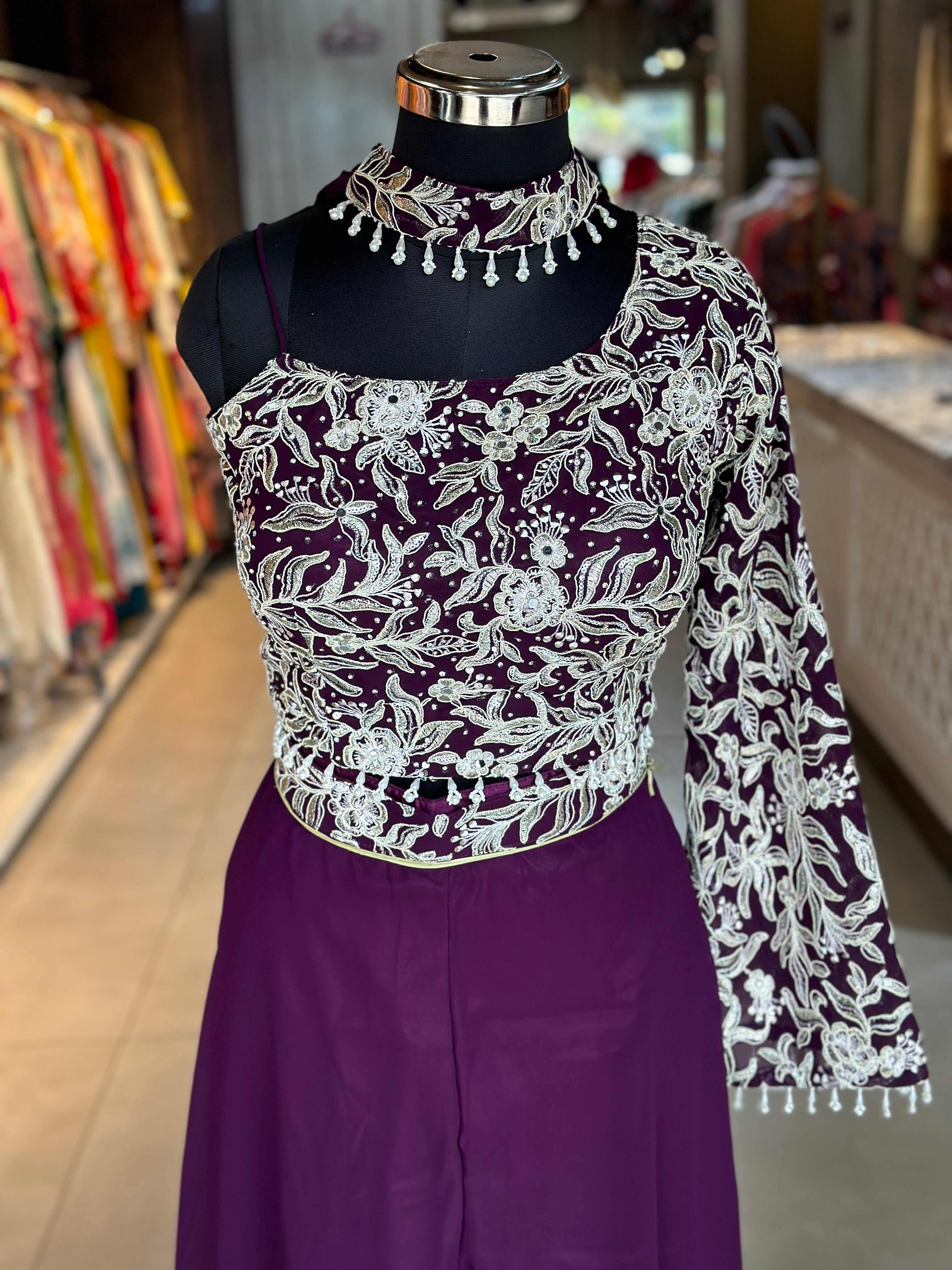 INDO-FUSION ONE SHOULDER SET