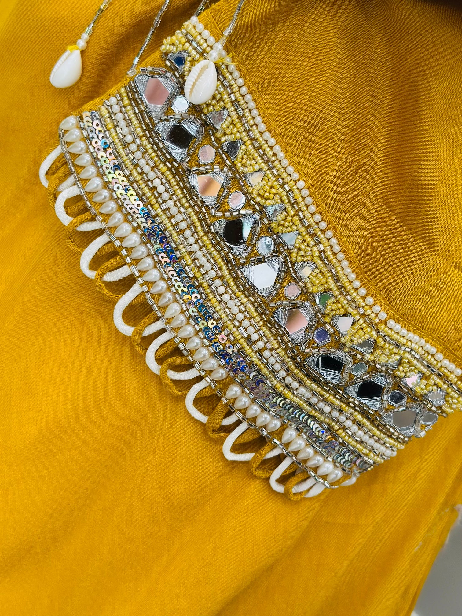 Layered Handwork Detailing Co-ord Set