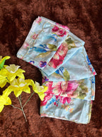 PREMIUM FLORAL SAREE WITH HANDWORK