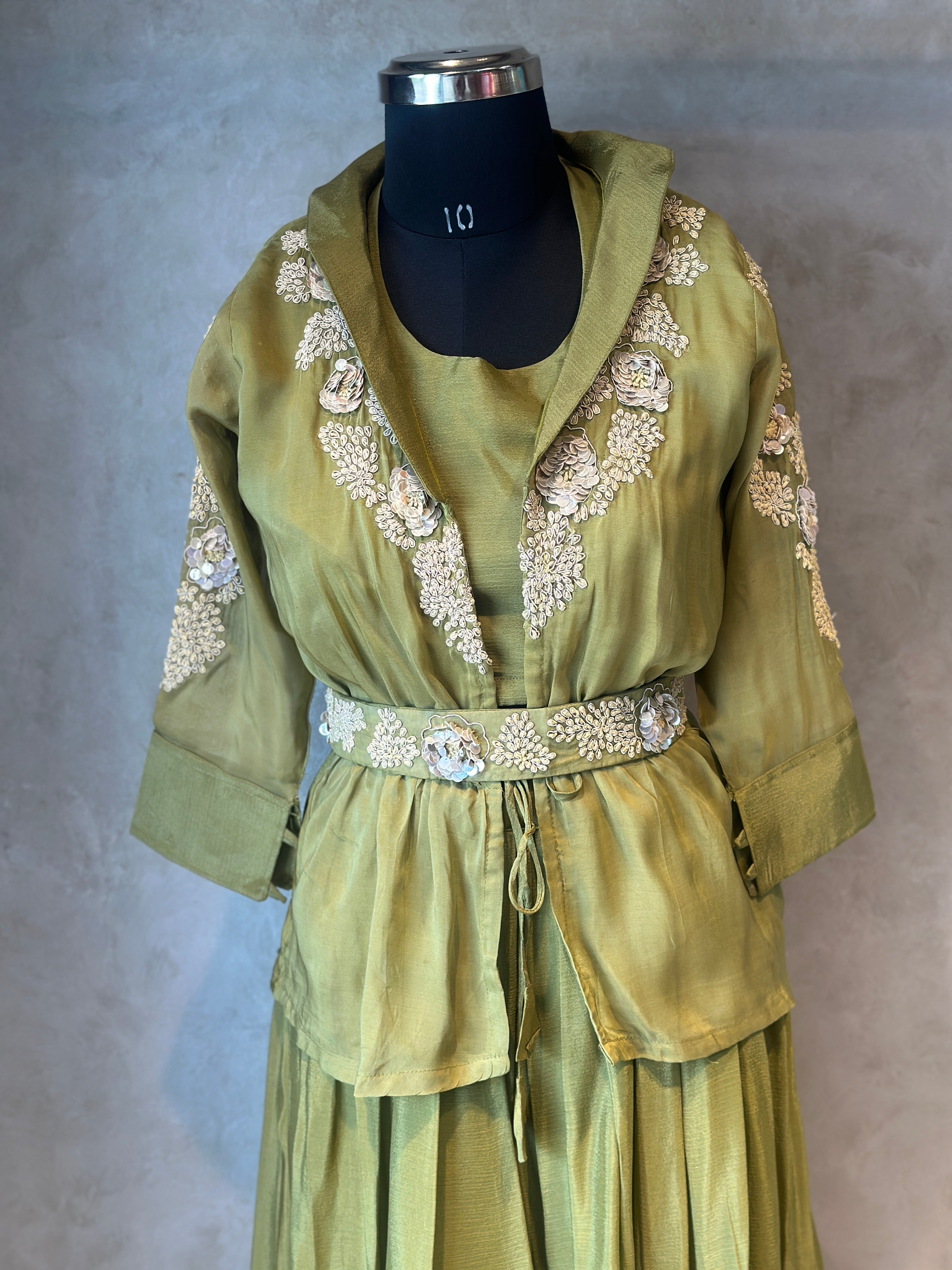 INDO-FUSION JACKET SKIRT SET