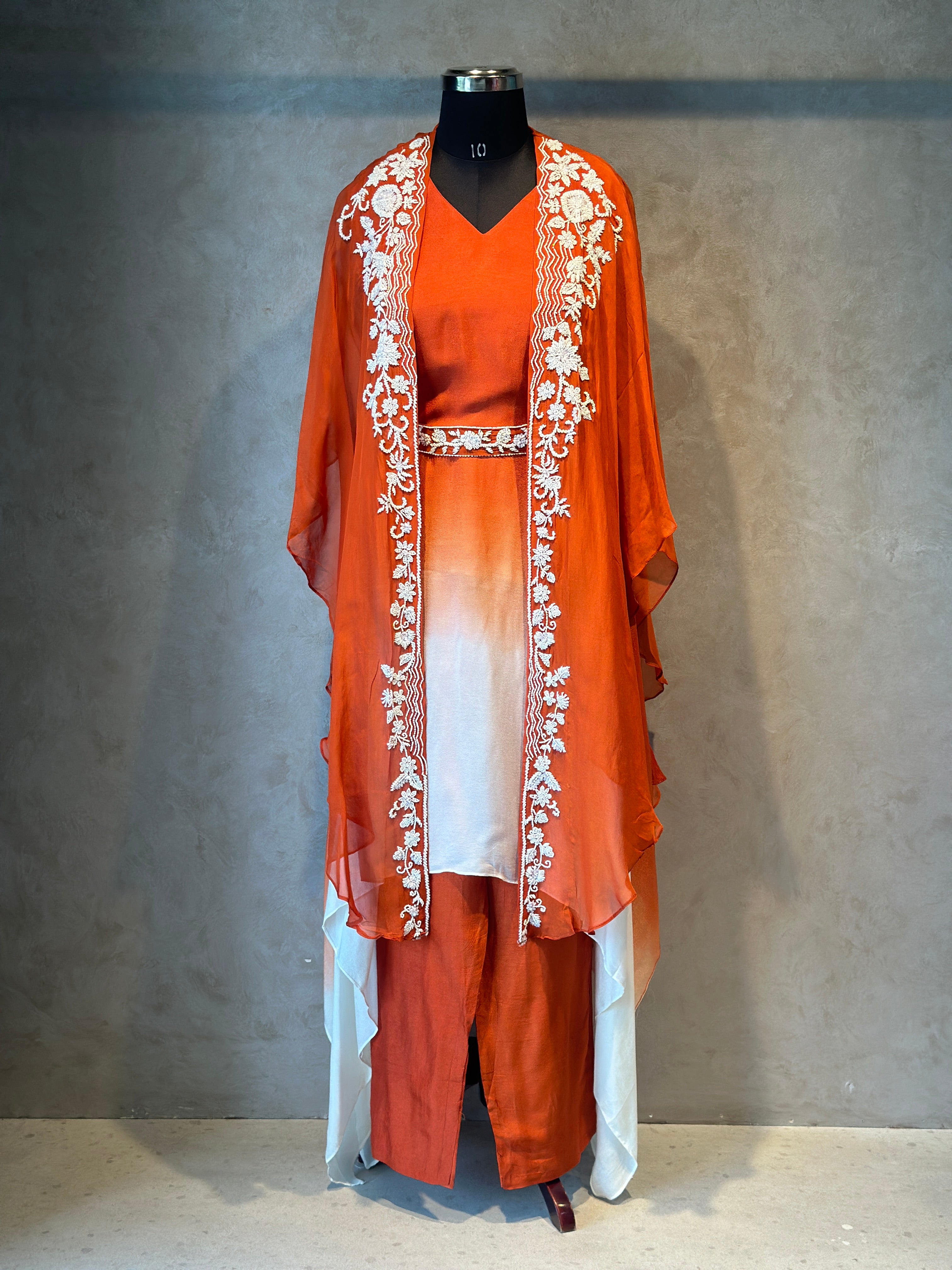 DESIGNER KAFTAN SET IN HANDWORK