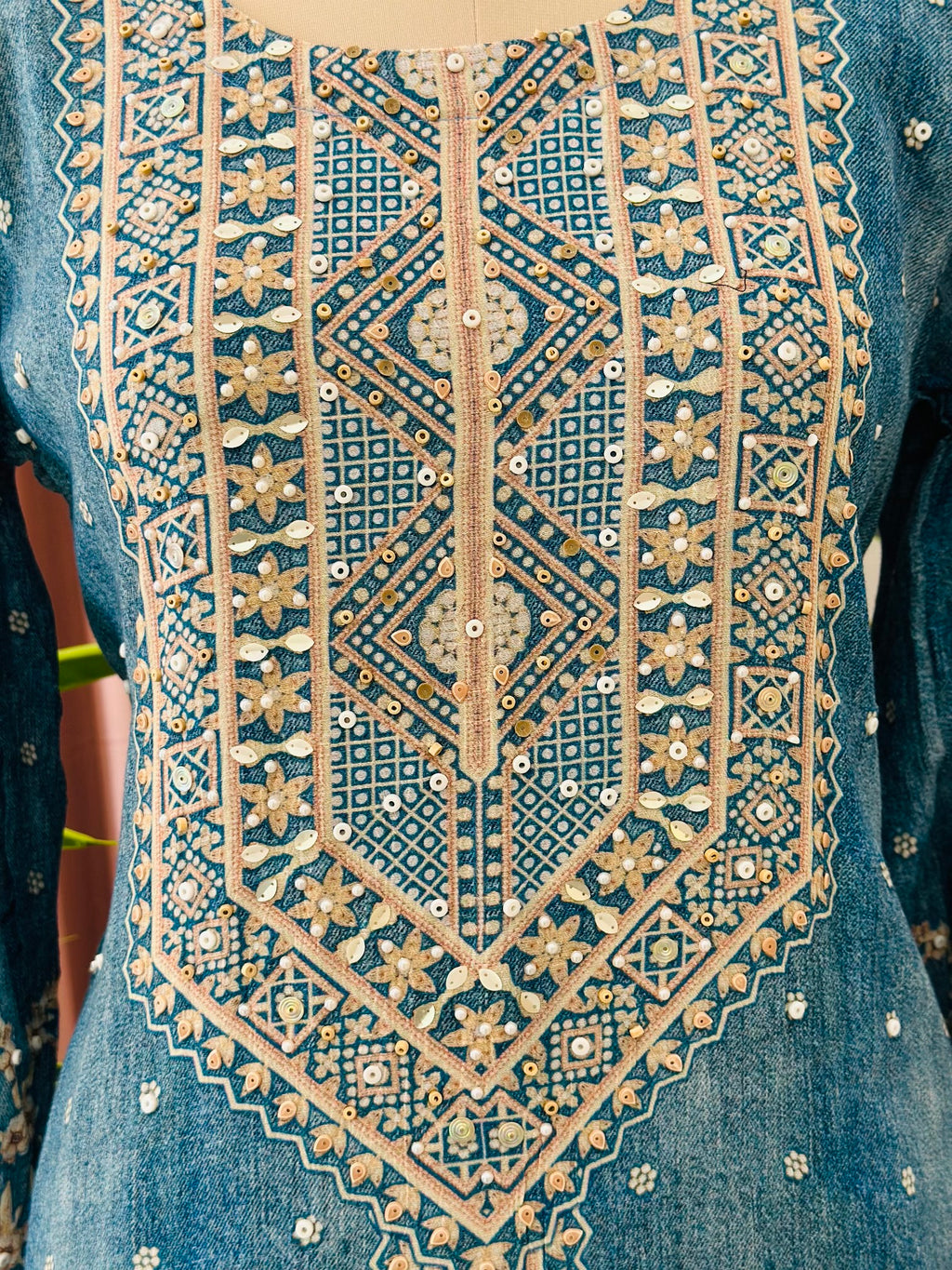 Premium Beads Handwork Suit Set