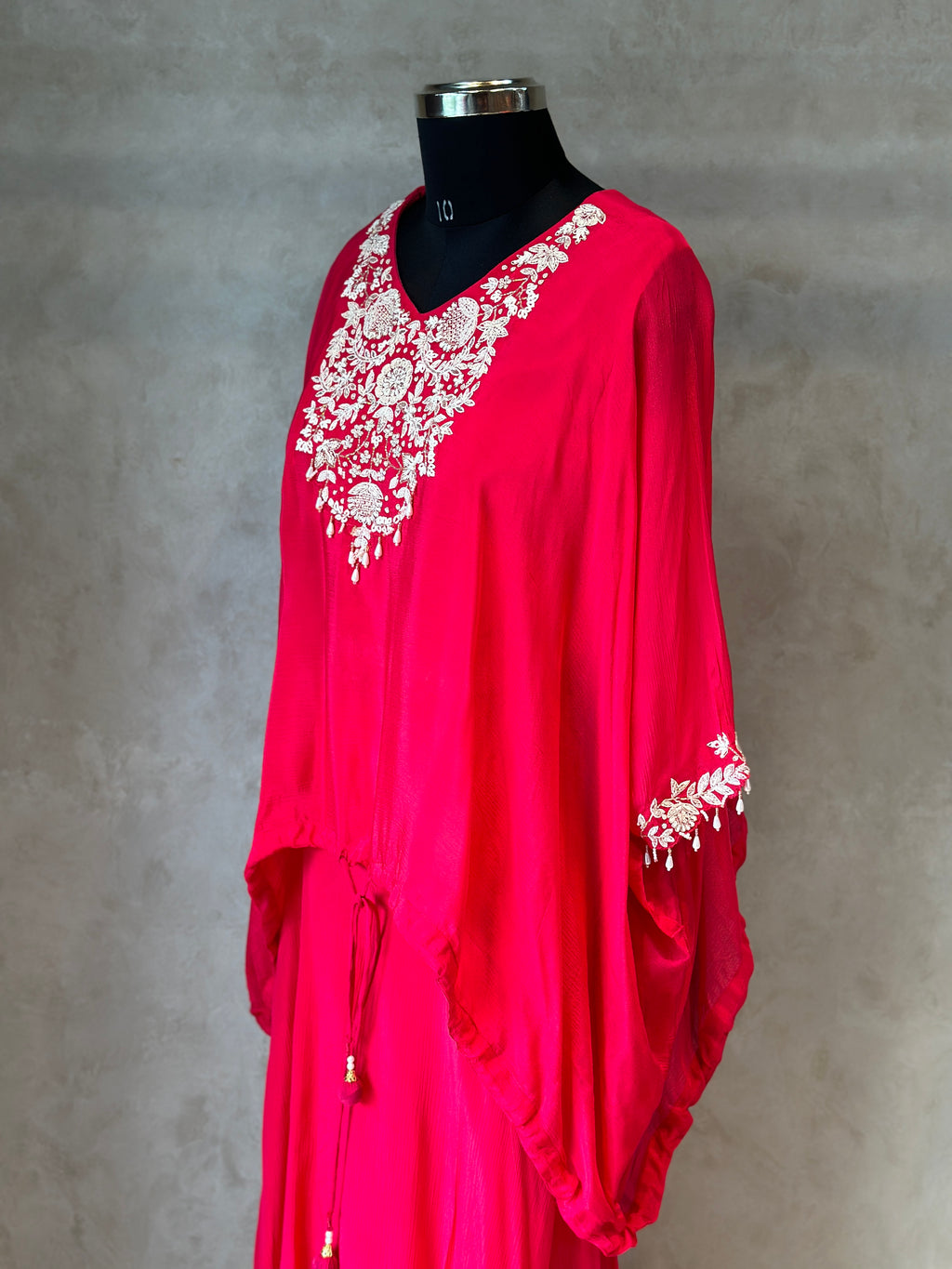 PURE CHINON KAFTAN SET