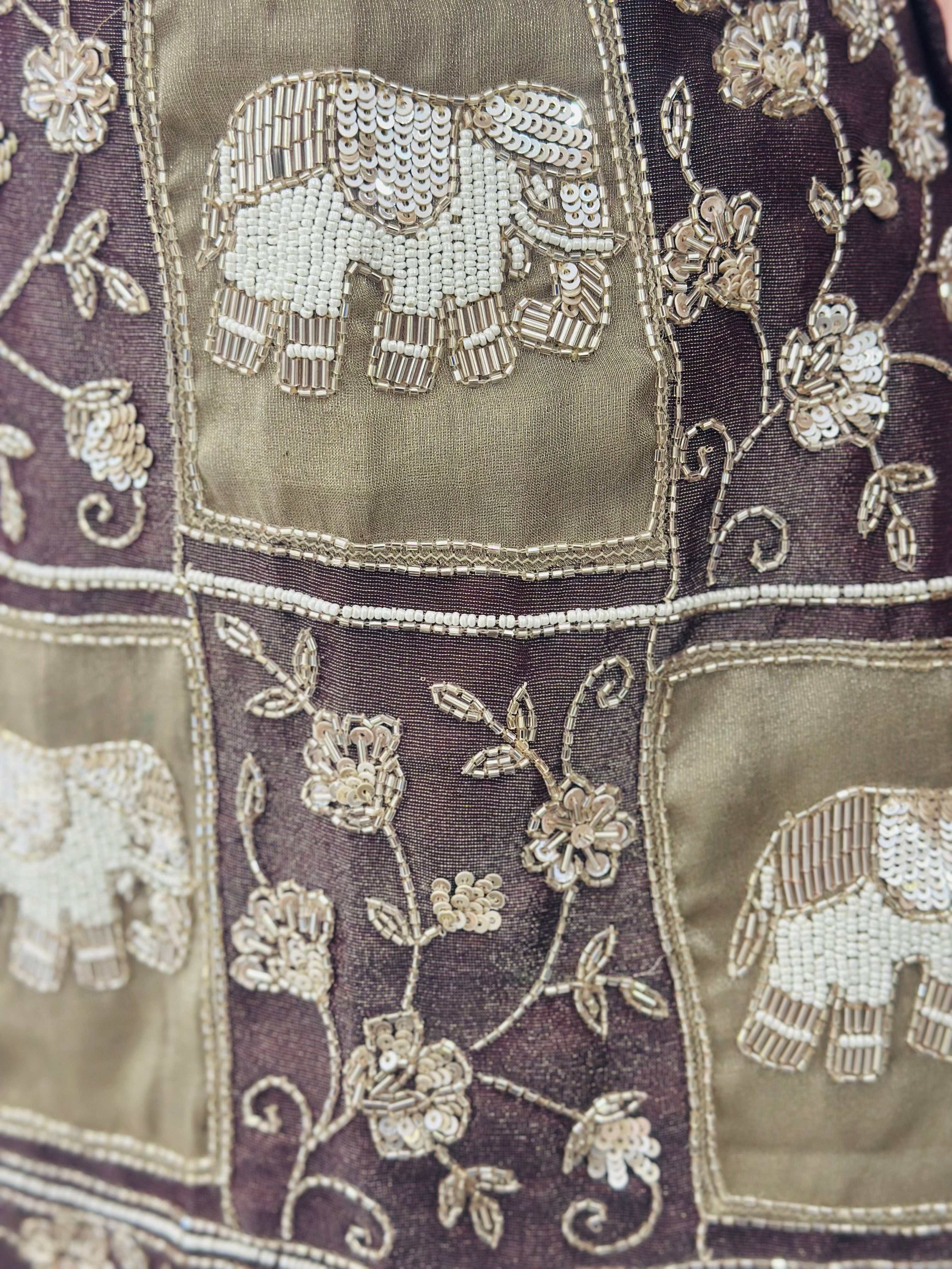 Handwork Indo western Skirt Set