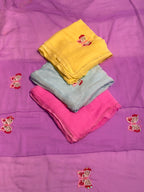 ✨Butterfly Bloom Handwork Saree✨