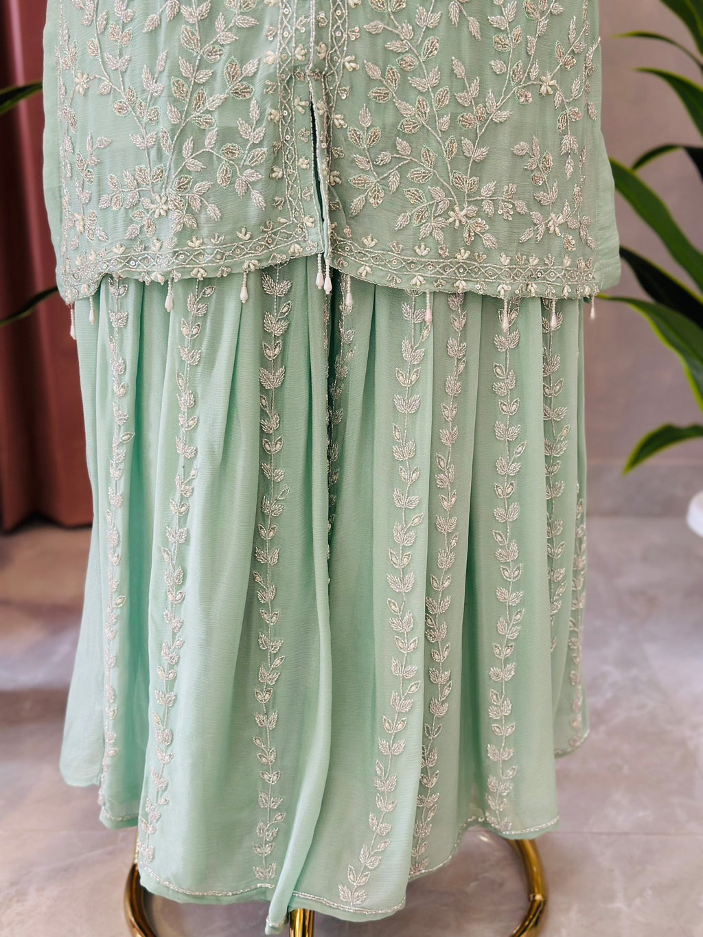 Premium Heavy Handwork Sharara Set