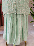 Premium Heavy Handwork Sharara Set