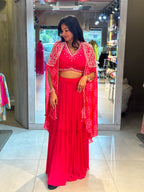 BHANDEJ LEHNGA CAP TOP SET