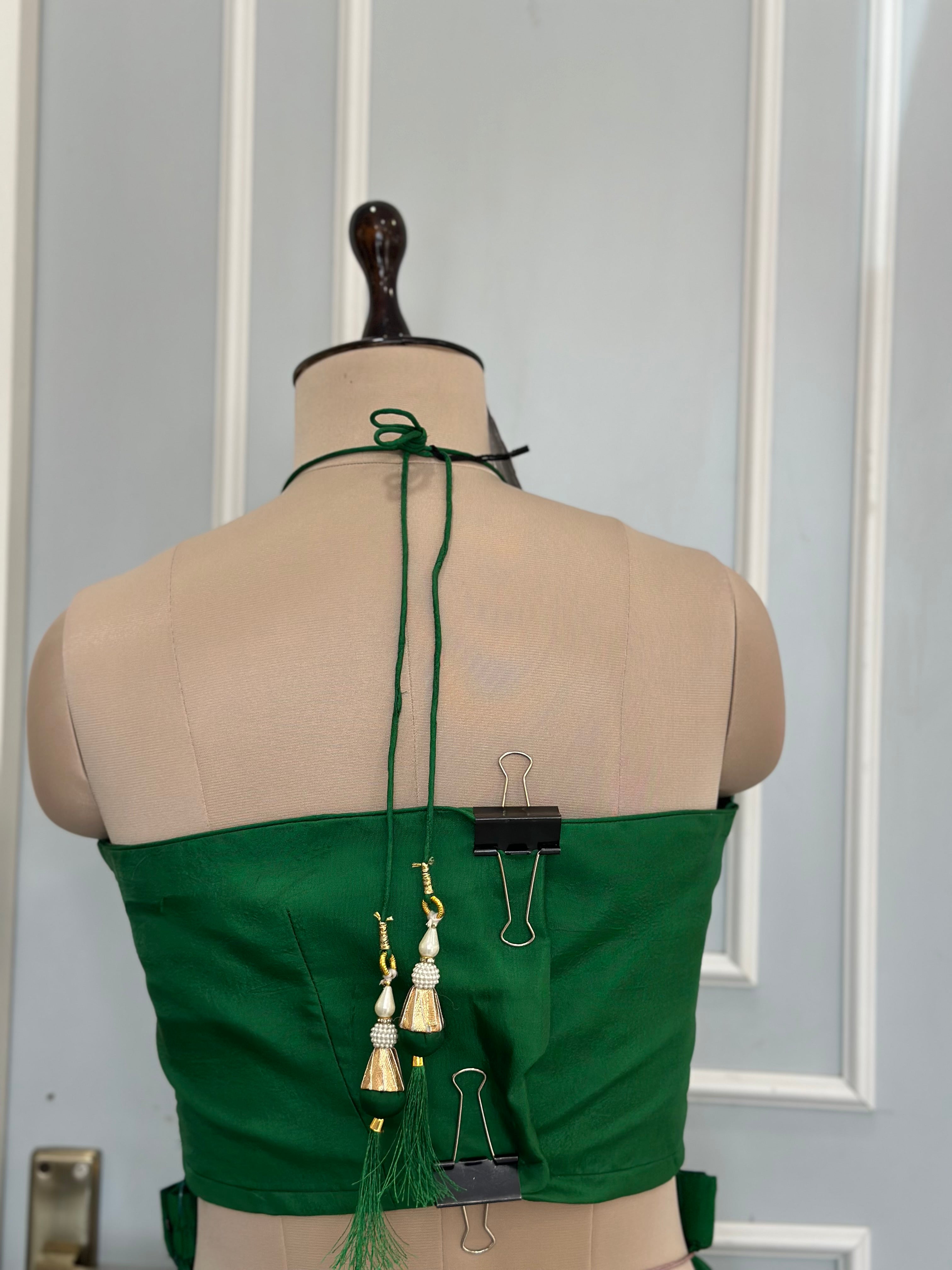 Royal Green Indo-Western Jacket Style Set
