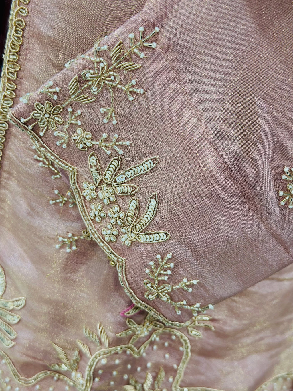 PREMIUM HANDWORK JACKET SET WITH DRAPE SKIRT