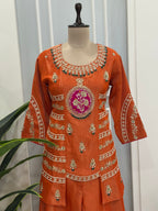 Elegant Suit In Zardozi And Pearl Detailing