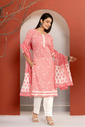 PURE COTTON STRAIGHT SUIT SET