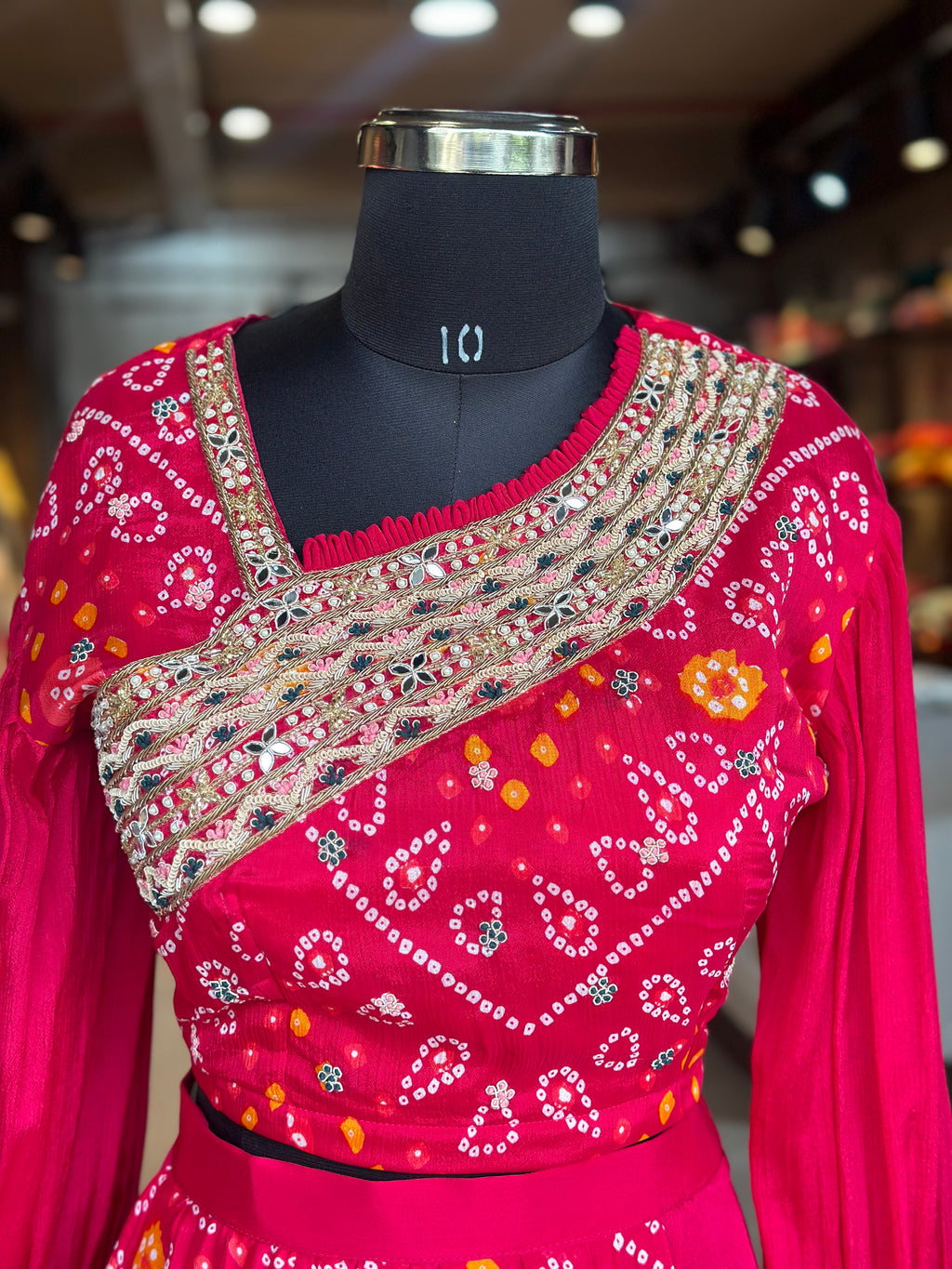 BHANDEJ LEHNGA SET