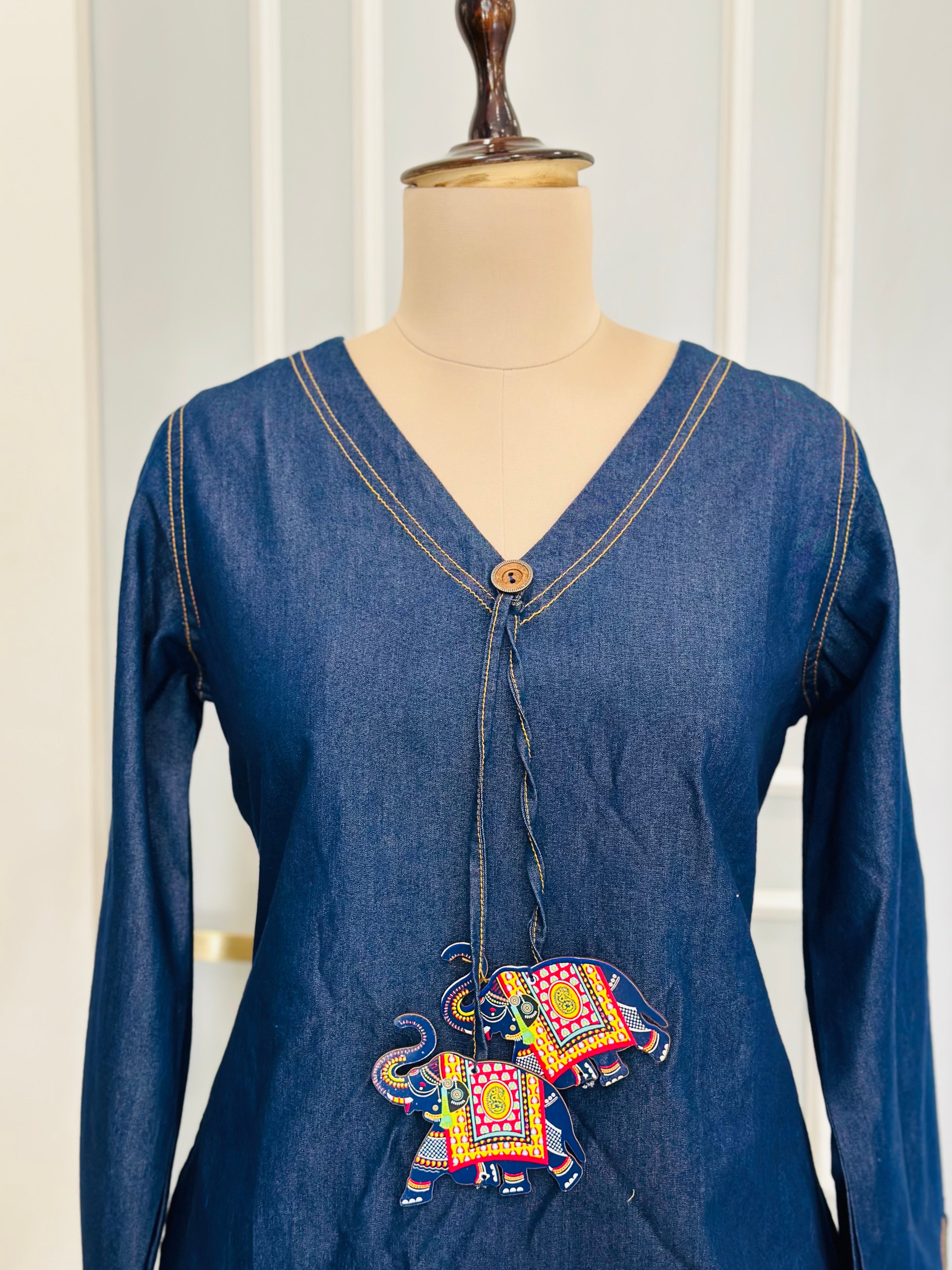 Classy Denim Co-ord Set