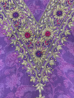 Floral Grace Unstitched Suit Set