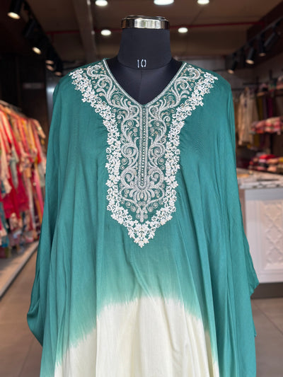 KAFTAN IN PEARL WORK