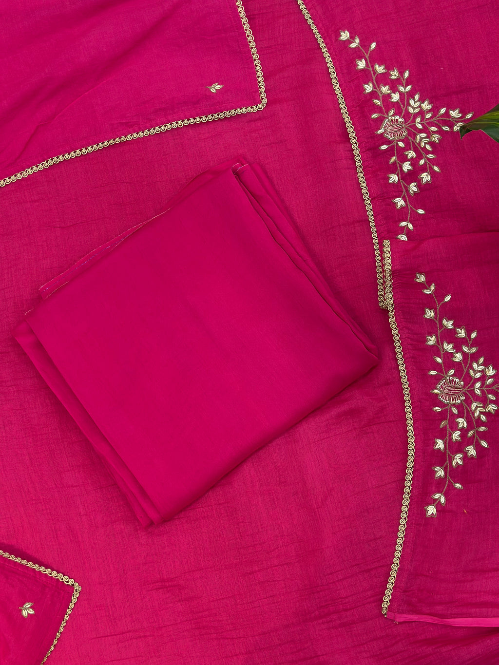 Graceful Festive Unstitched Suit