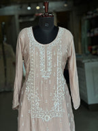 PREMIUM HANDWORK PLAZO SET