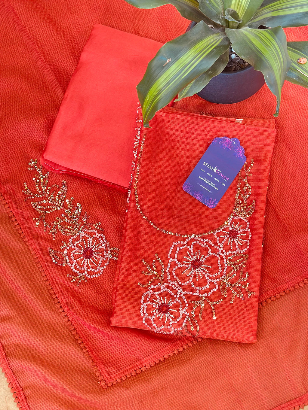 Classy & Comfortable Unstitched Suit Set