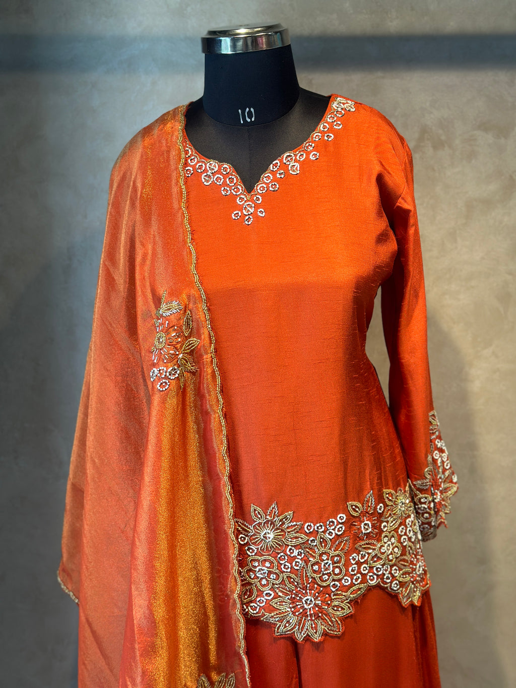 BEAUTIFUL INDO-FUSION PLAZO SET