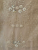 Pure Zari Tissue Handwork Plazo Set