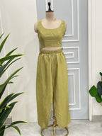 Premium Handwork Kurta Set In Pure Organza