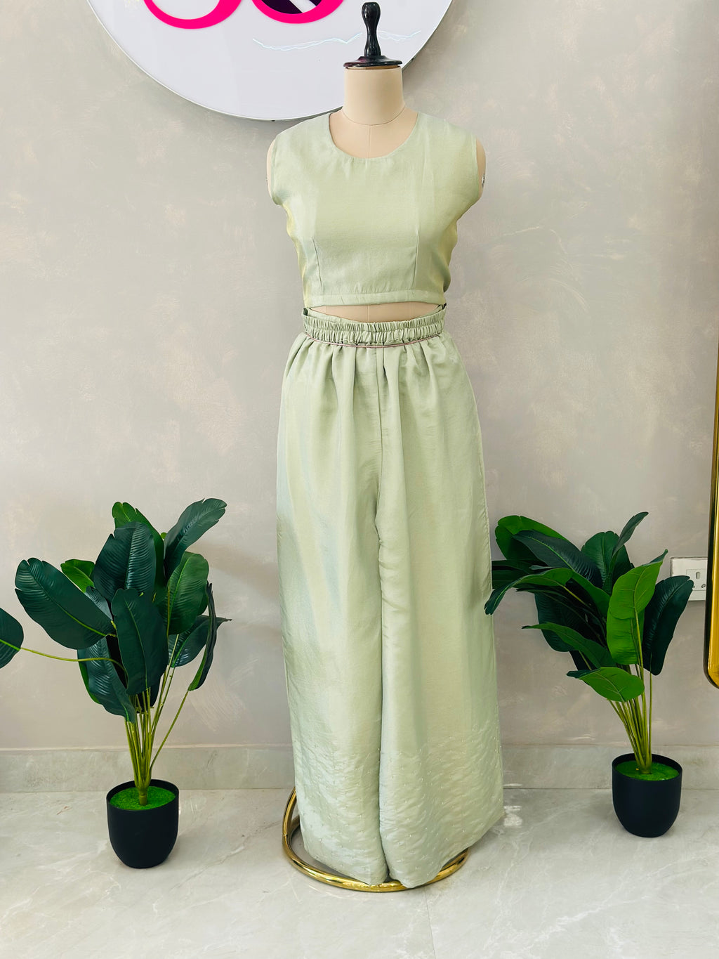 Designer Wrap Style Co-Ord Set