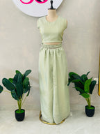Designer Wrap Style Co-Ord Set