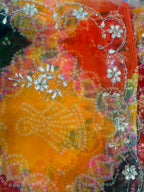 PACHRANGI HANDWORK GOTTAPATTI SAREE