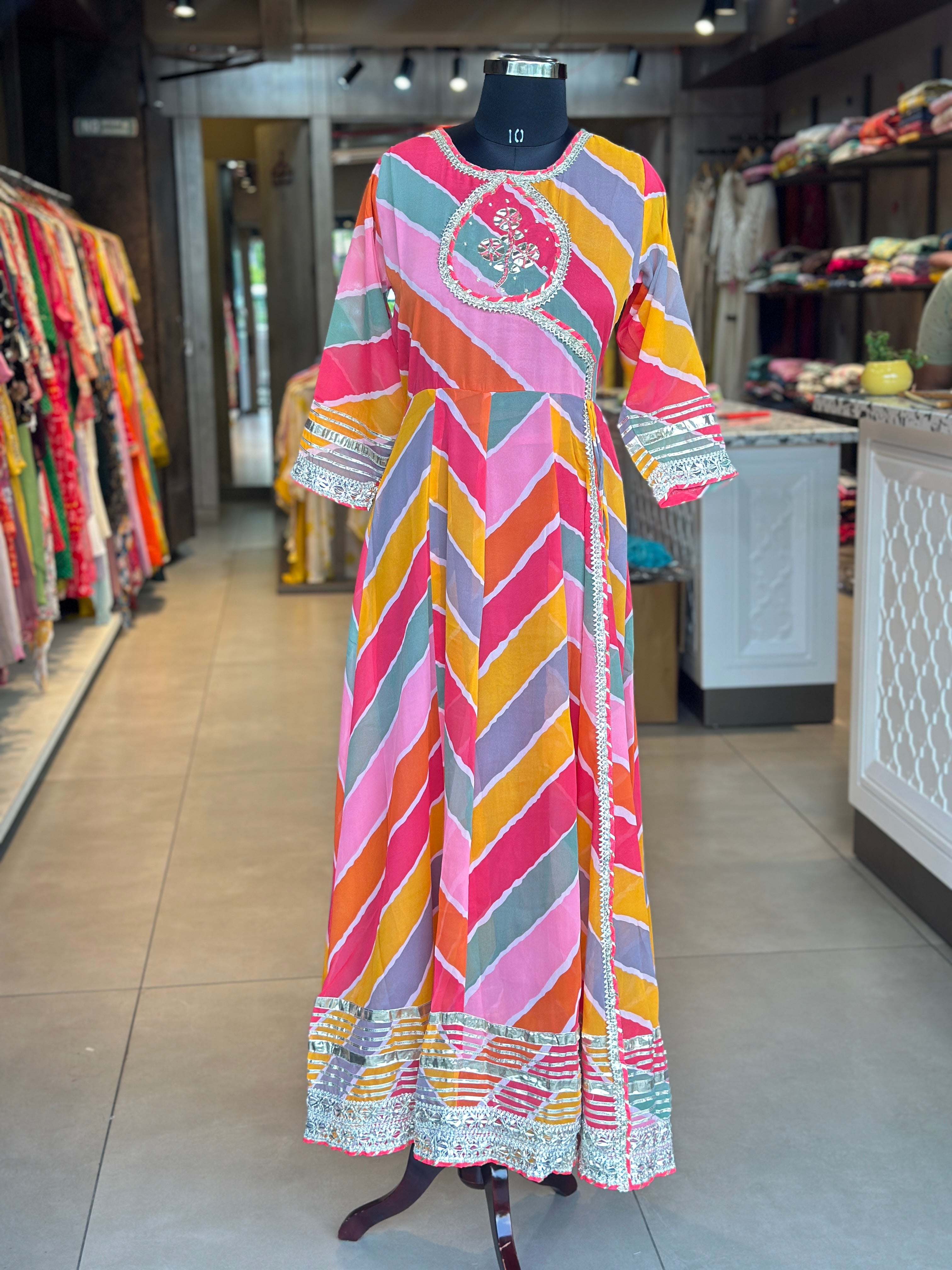 LAHRIYA ANARKALI GOWN