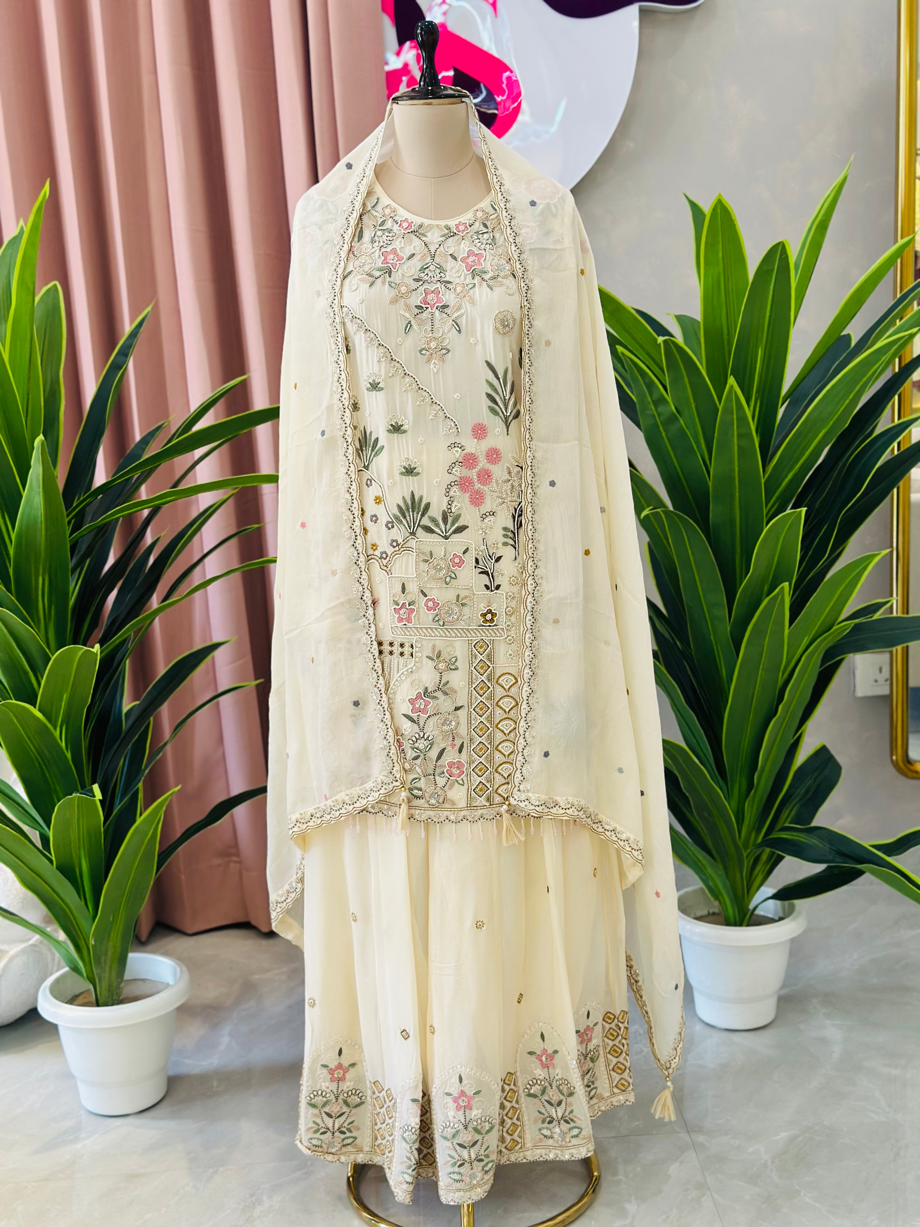 Premium Handwork Suit Set