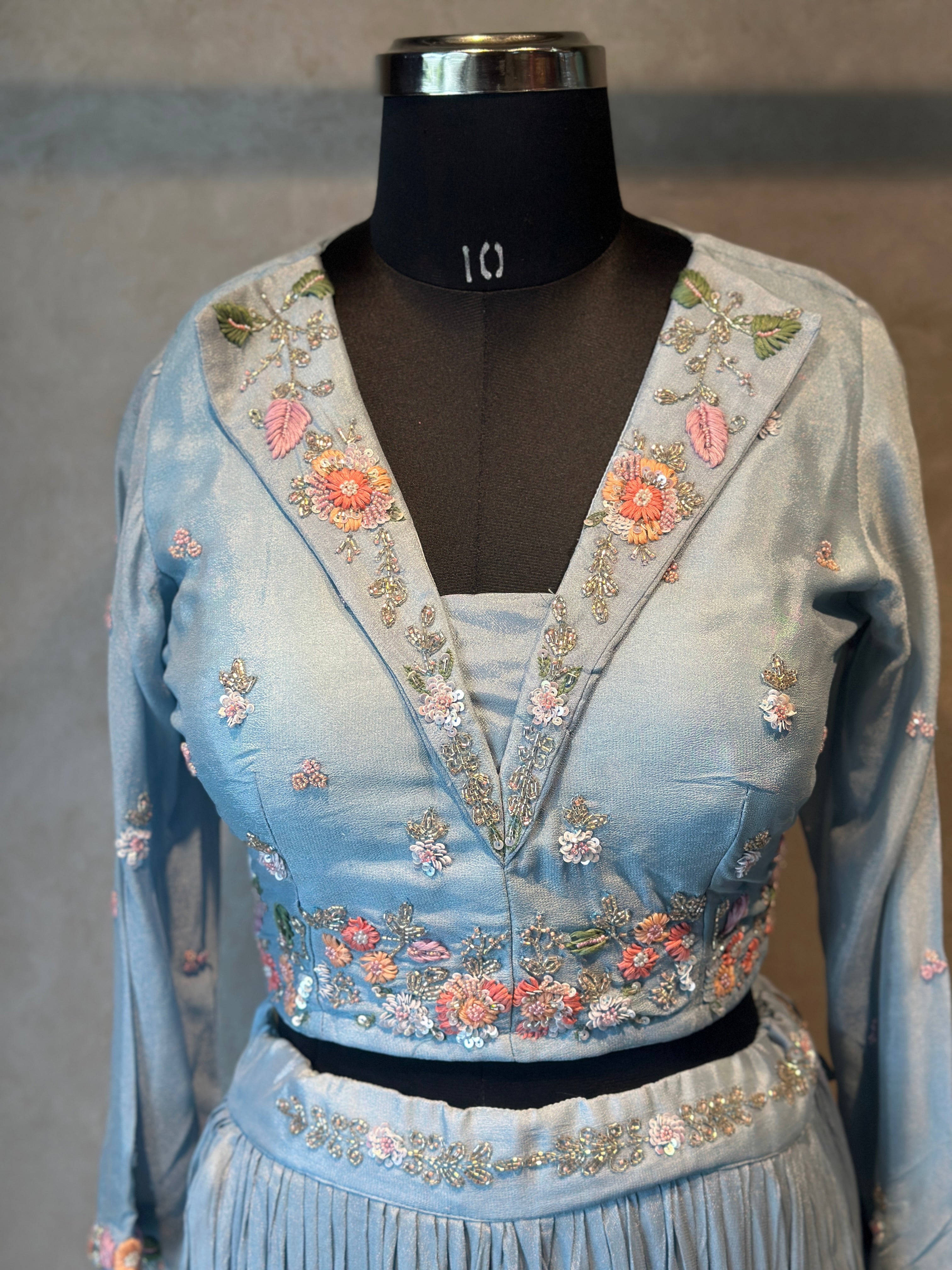 INDO-FUSION LEHNGA SET