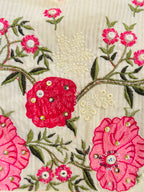 Phoolkari Embroidered A-Line Suit Set