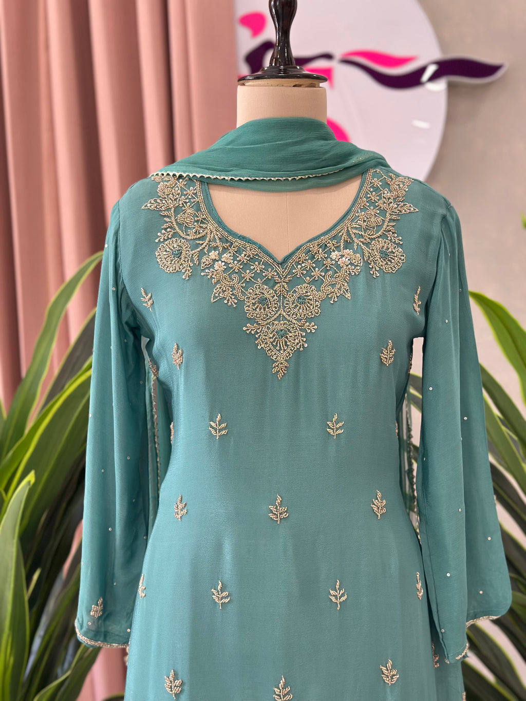 Classic Charm Sharara Set