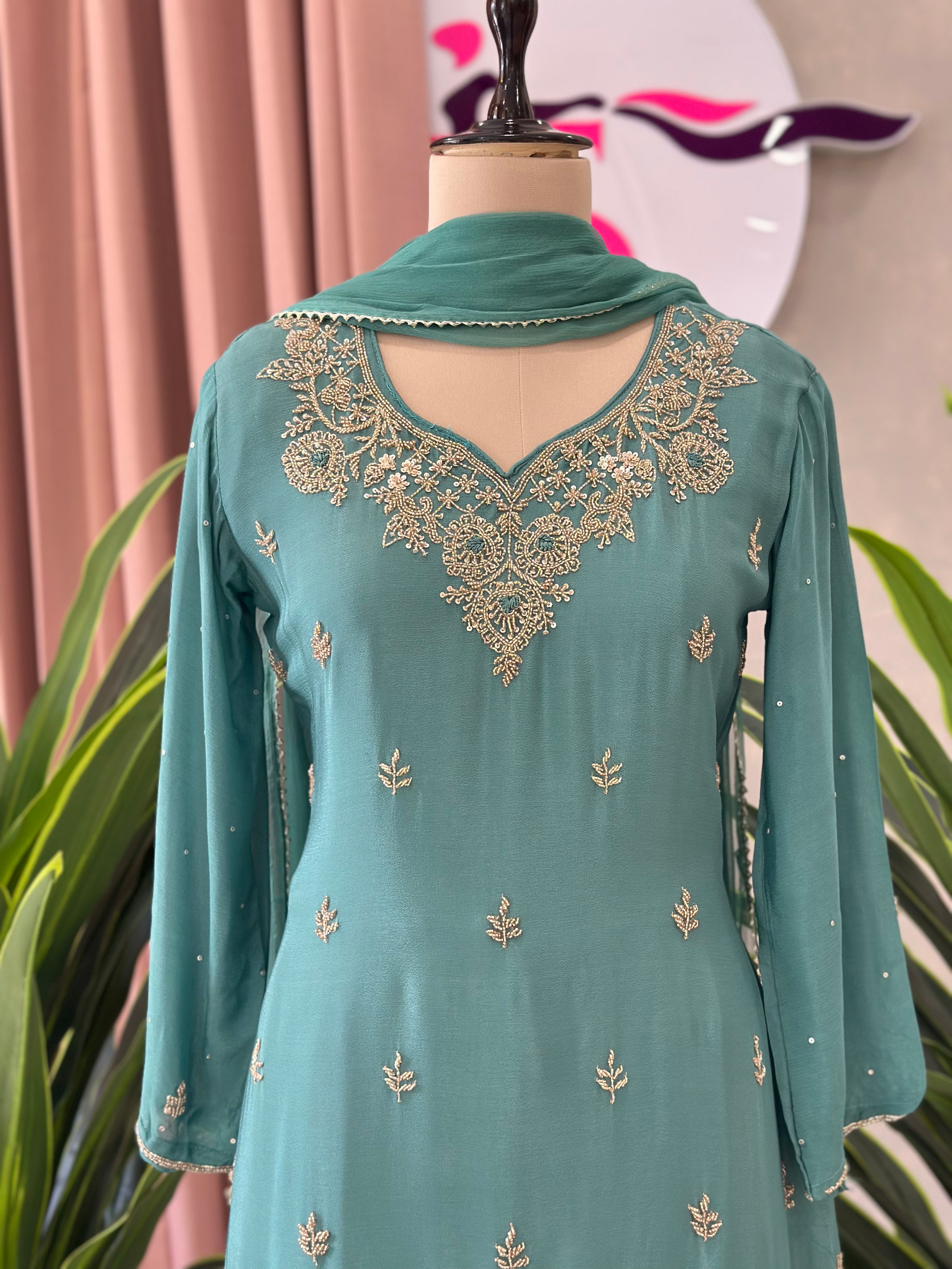 Classic Charm Sharara Set