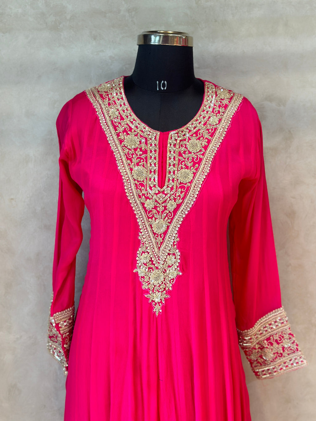 RAKHI SPECIAL ZARDOSI HANDWORK ANARKALI SUIT