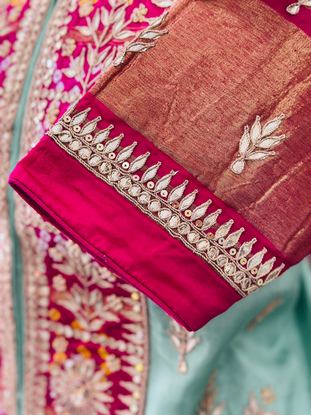 INDO-FUSION GHARCHOLA SKIRT SET