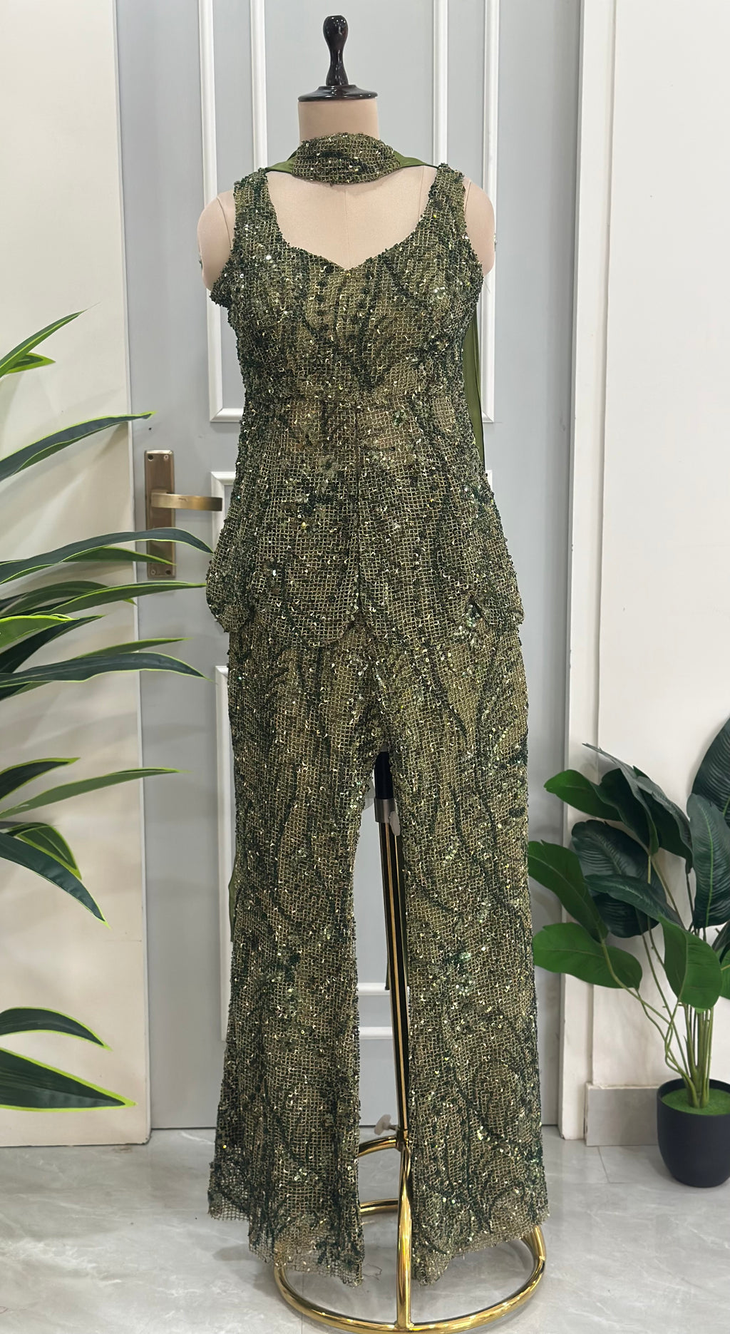 Royal Heavy Handwork Party Wear Co-ord Set