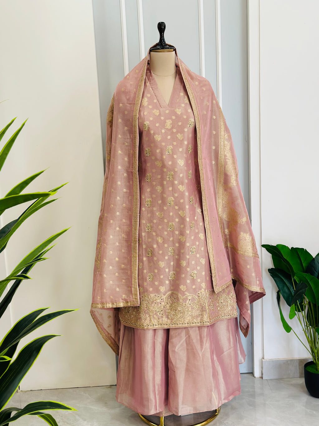 Premium Zardozi Handwork Suit Set